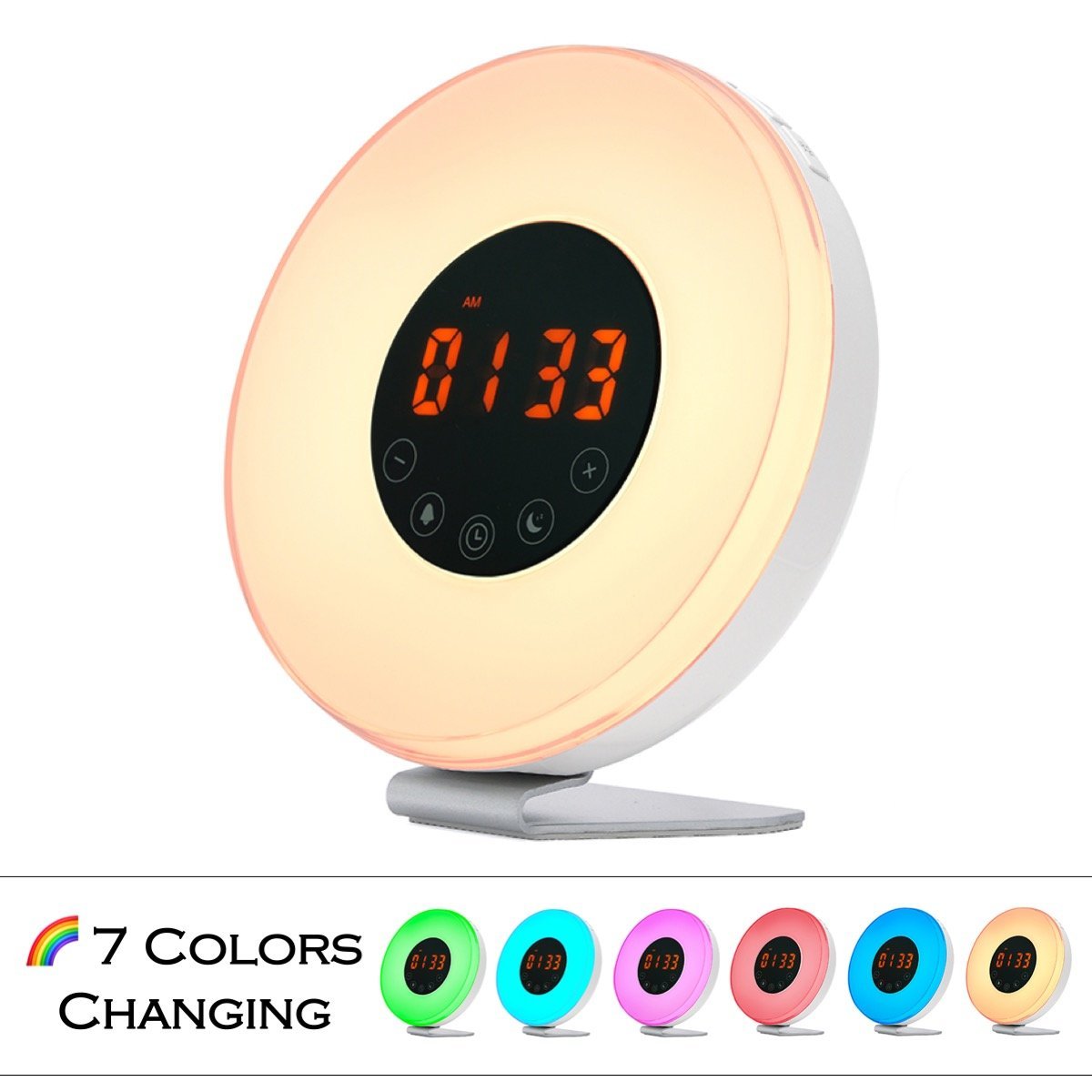 Wake Up Light Alarm Clock - New Sunrise Simulation Alarm — Appreciis