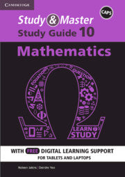 Study and Master Mathematics Study Guide Grade 10 (Blended) English ...