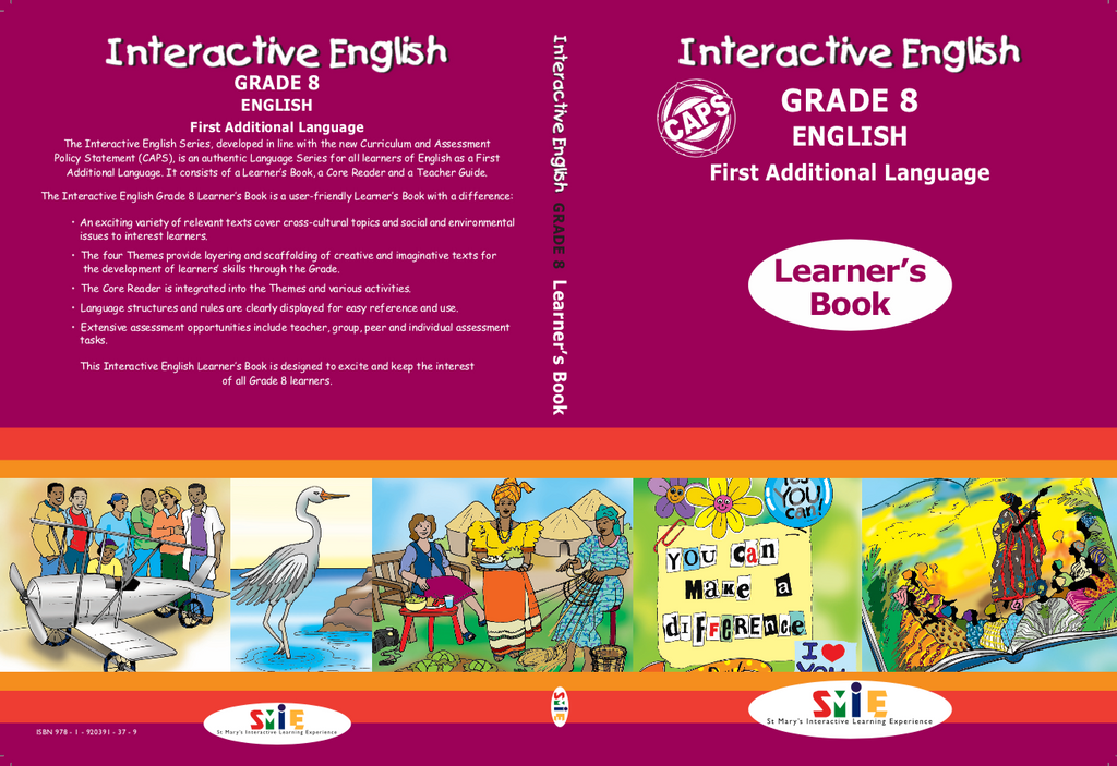 Interactive English First Additional Language Grade 8 Learners Book ...