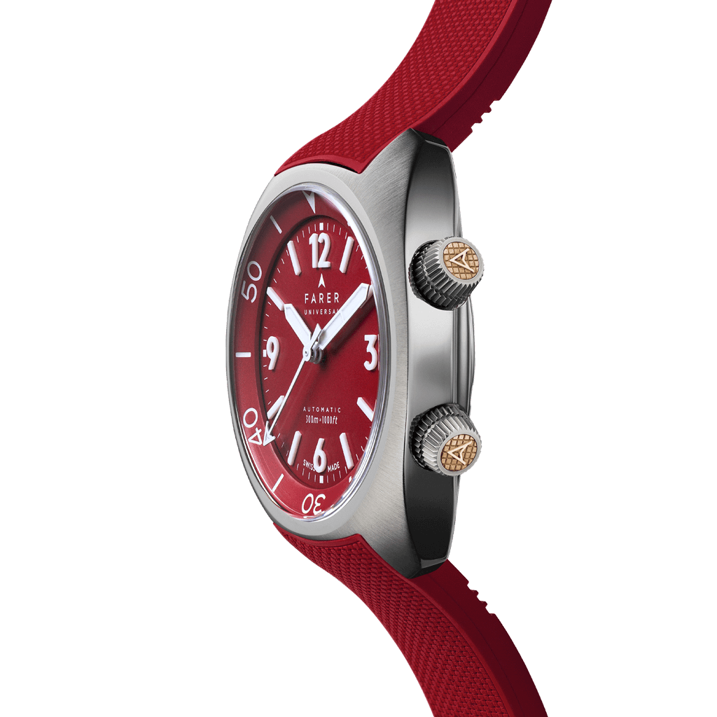 Hecla Carmine Red Titanium Series II