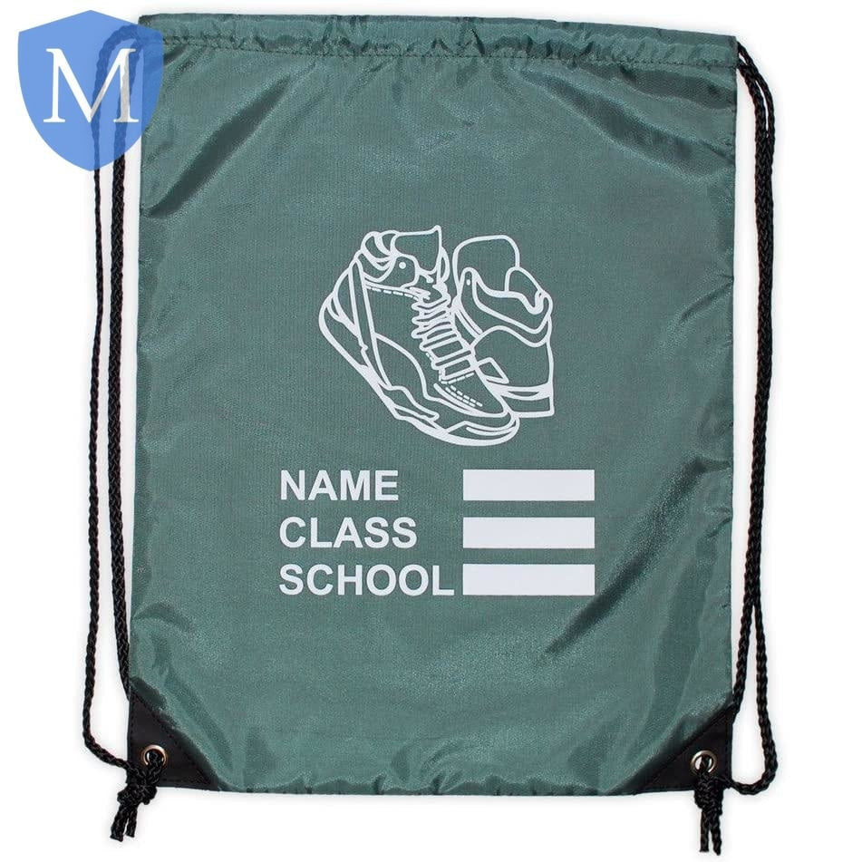 Plain Pe Gym Drawstring Bag (name-class-school) [not Egb14] School Uniform  From The Uk's Leading – Mansuri