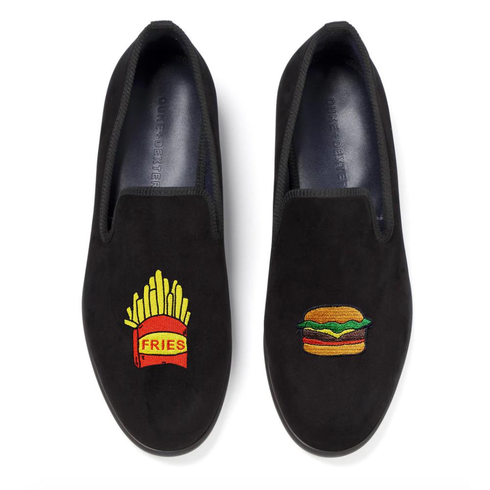 DUKE Burger And Fries Loafer by Duke + Dexter, Size 7