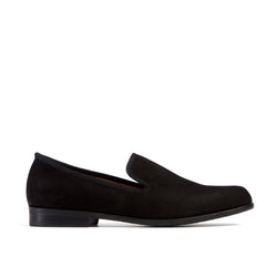 Men's Loafers | Moore Black Nubuck 