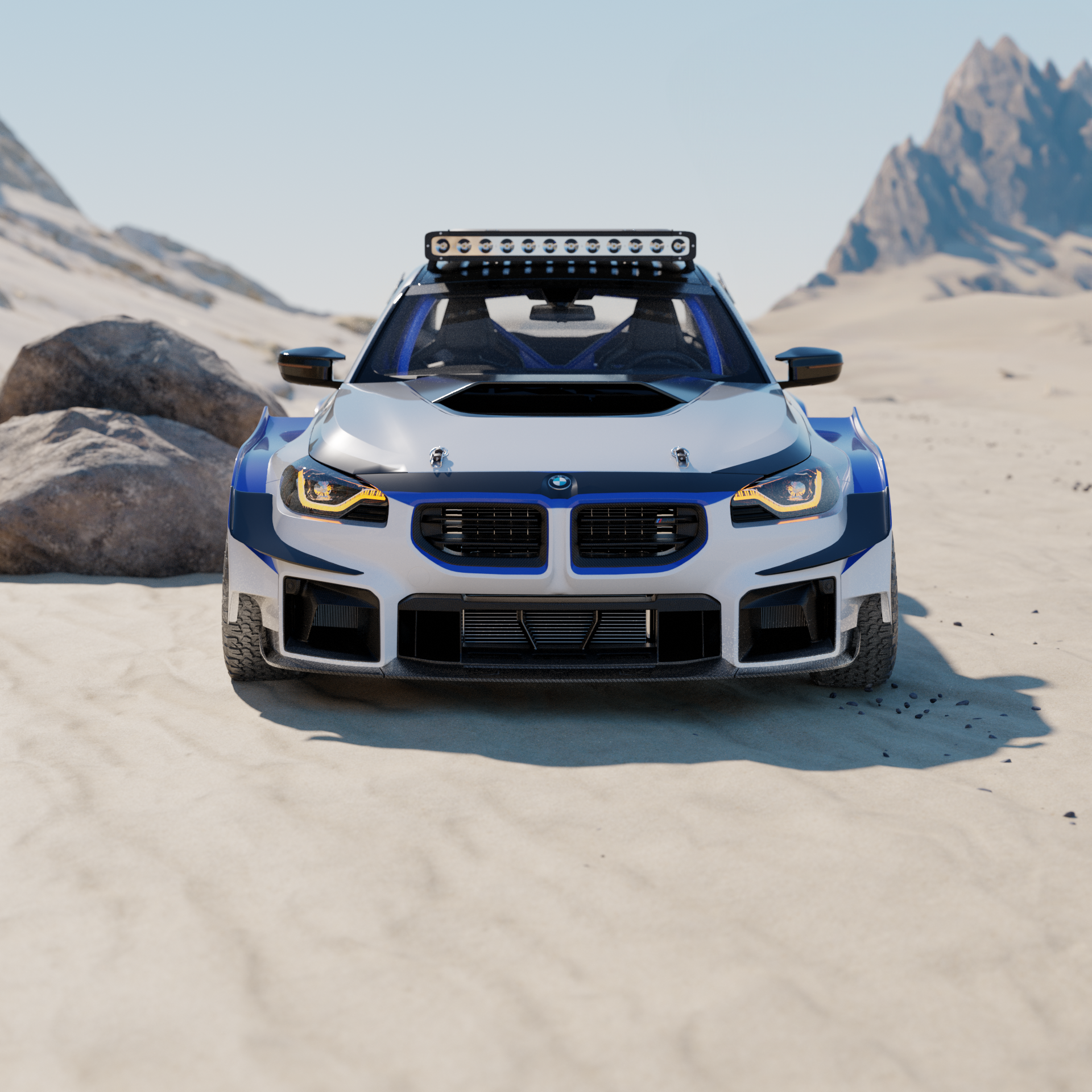 FOUR WHEEL DRIVE G87 M2 RALLY CAR BY AUTOID