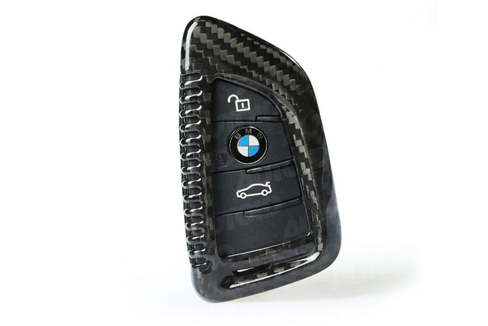 Carbon fibre key cover for BMW