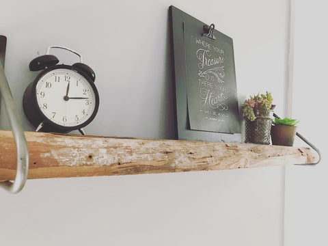 DIY Hairpin Shelf by Sam Hatchett