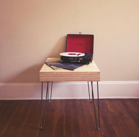 plywood plant stand stool 