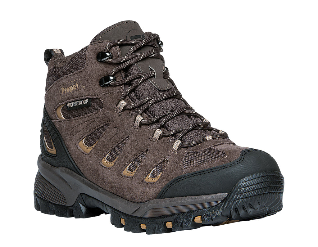 Propet's Men Diabetic Work Boots- M3599 - Brown – Comfy Shoes & Medical ...