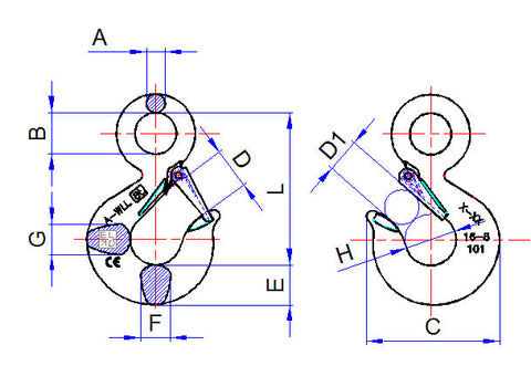 tow hooks