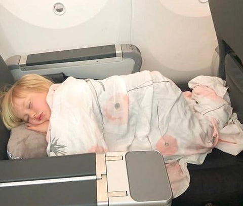 ideas to help children sleep on planes
