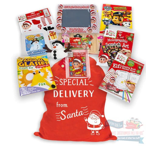 pre-filled santa sacks christmas stockings