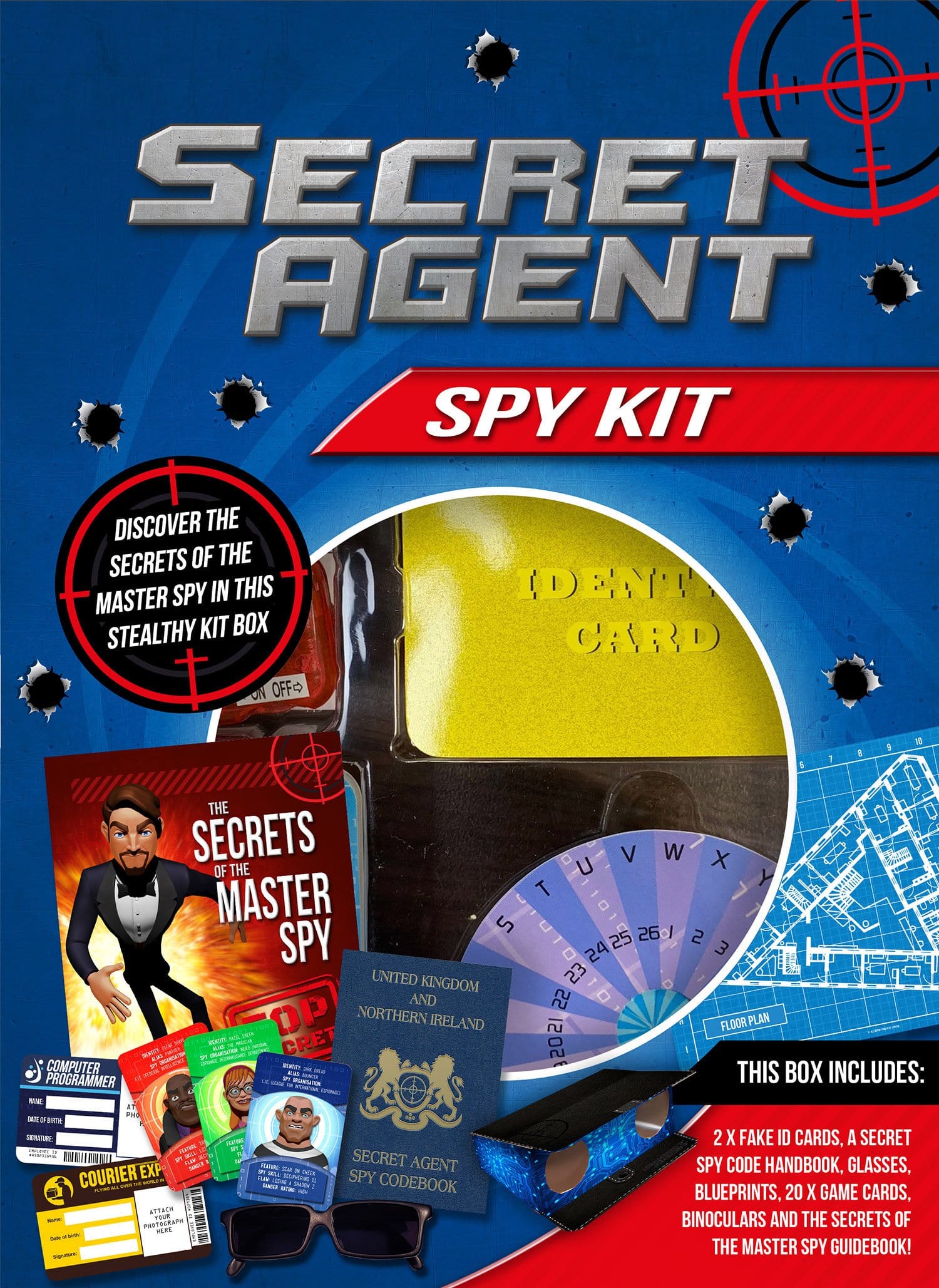 Secret Agent Spy Kit Keepemquiet