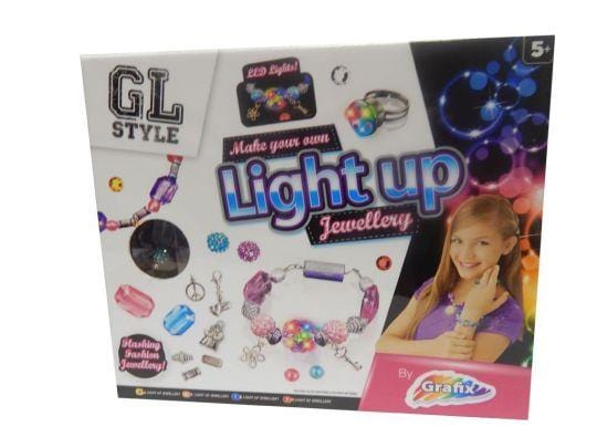 light up jewellery set