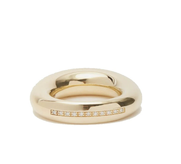 Buy Donut Ring 22 KT yellow gold (1.47 gm). | Online By Giriraj Jewellers
