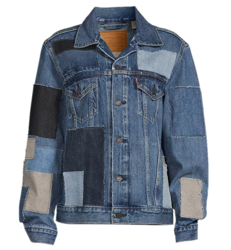 levi's patchwork jacket