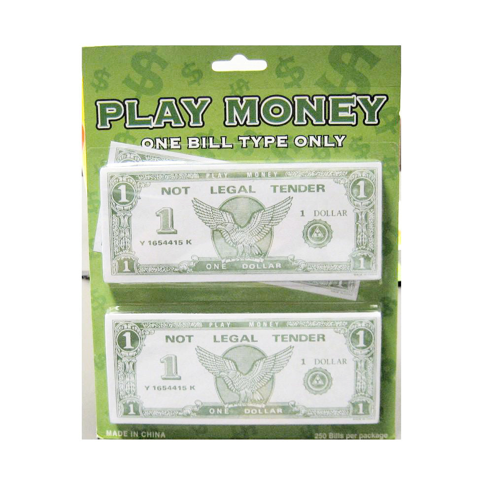 paper play money bulk 250 pkg click for denominations casino supply