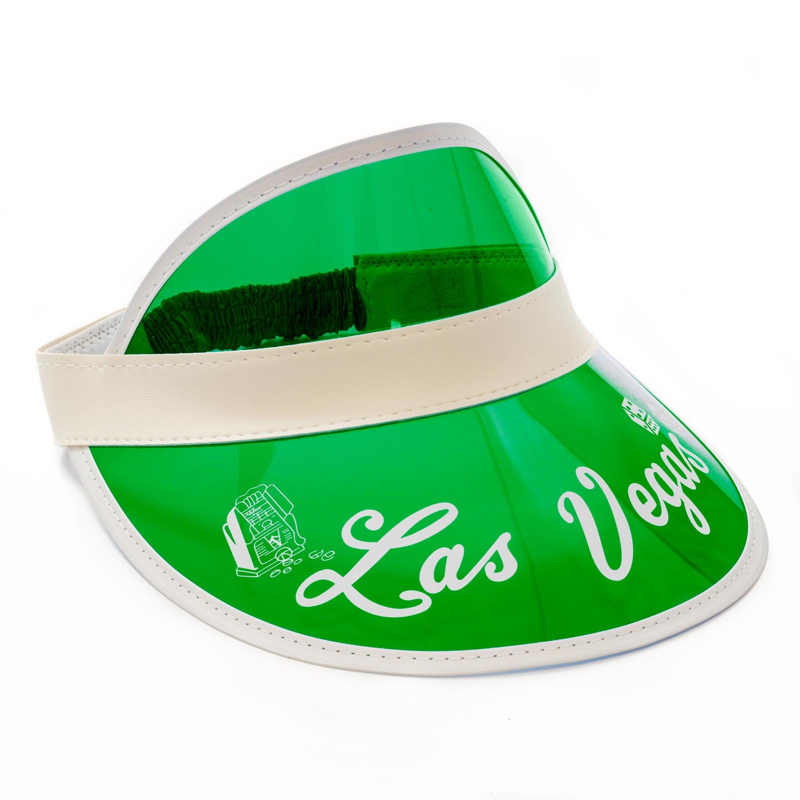 casino blue visor