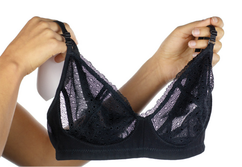 Begin with a pad free bra
