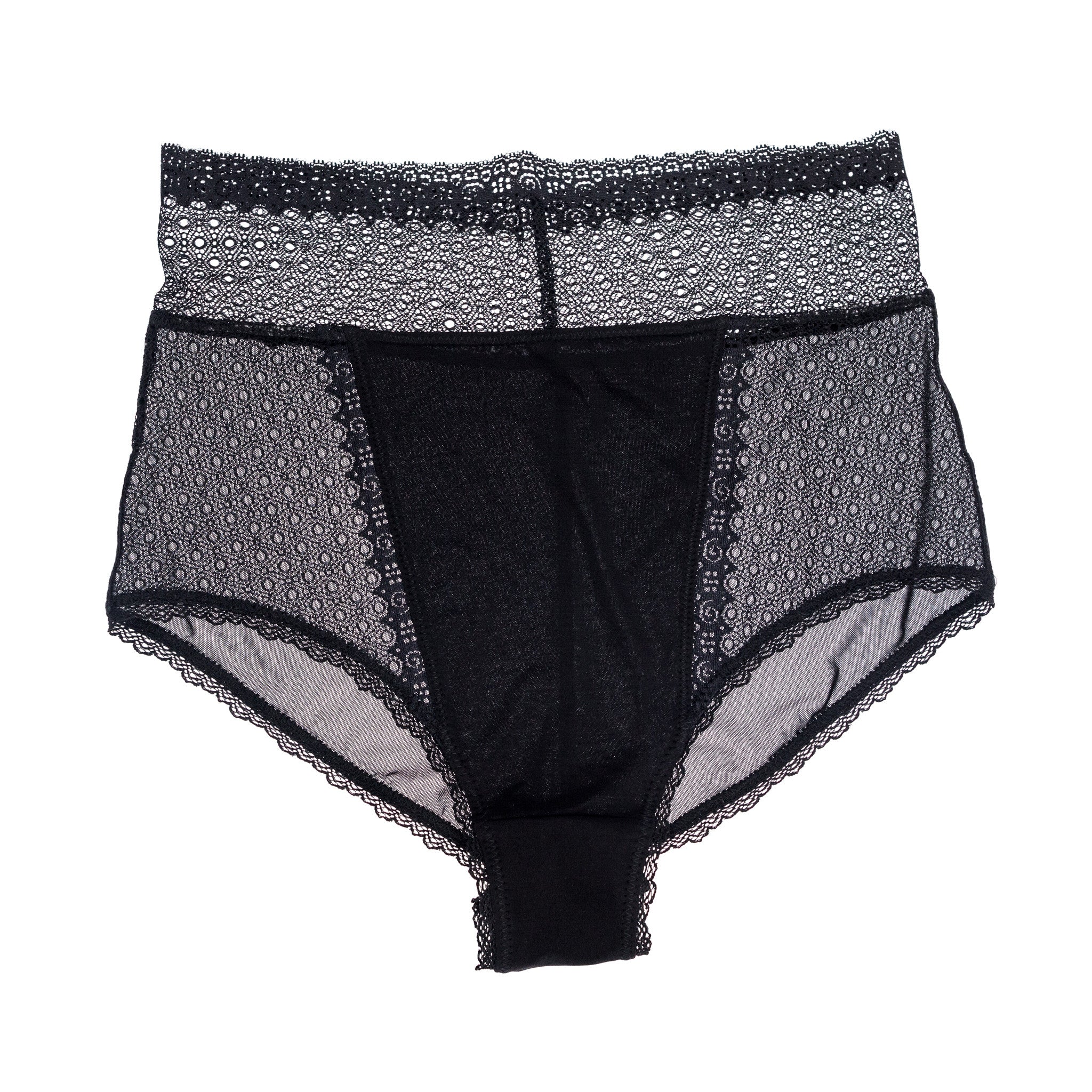 SC2000: Scarlett High Waist Panty in Black Nyx – Changewear