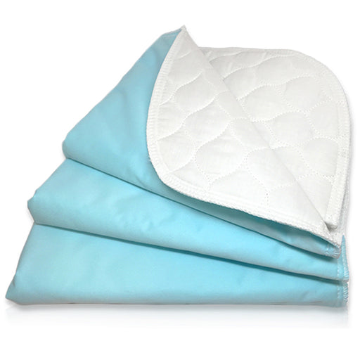 Inspire Washable Waterproof Chair Pad for Incontinence, Blue, 18 Inches x  24 Inches