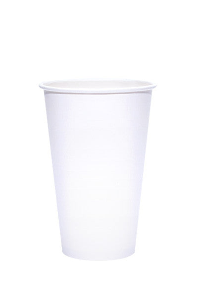 16 oz white paper cups