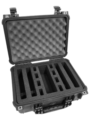 Apache 3800 Range Case Foam Insert for 4 Handguns and Magazines (Foam ONLY), Cobra Foam Inserts and Cases