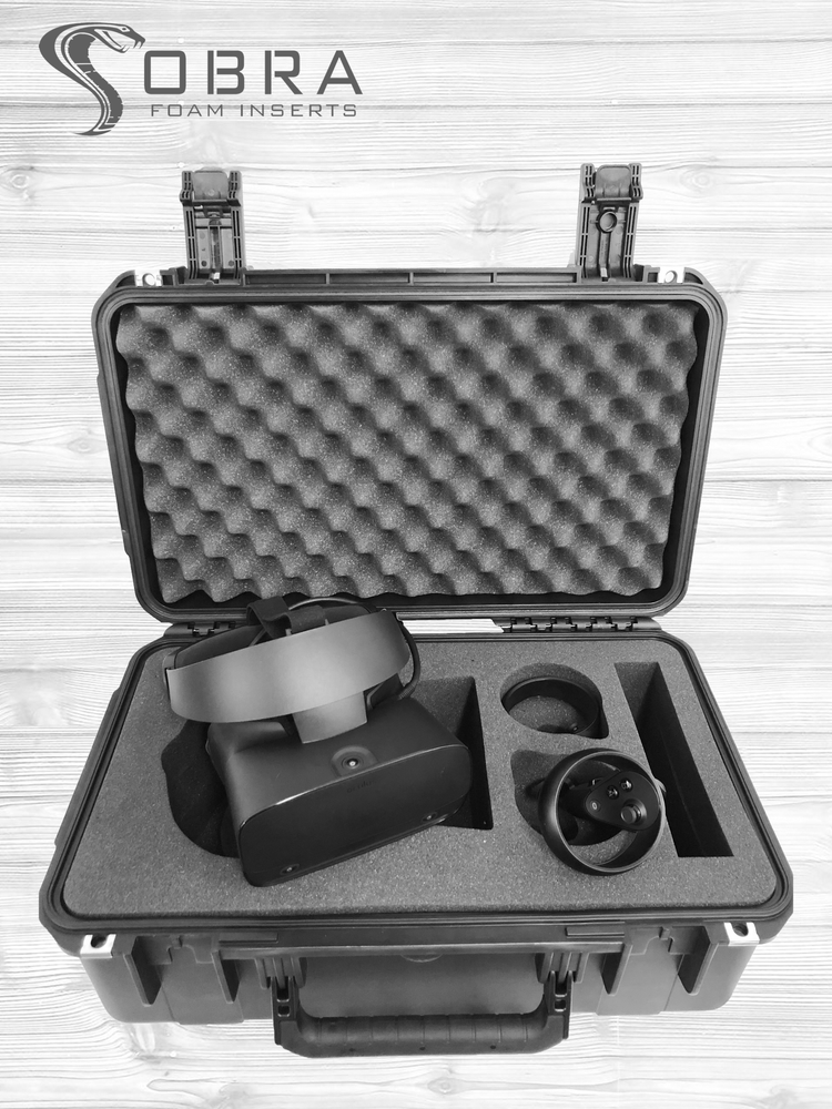 Pelican Air Case 1535 Foam Insert For Oculus Rift S Carry On Foam O Cobra Foam Inserts And Cases