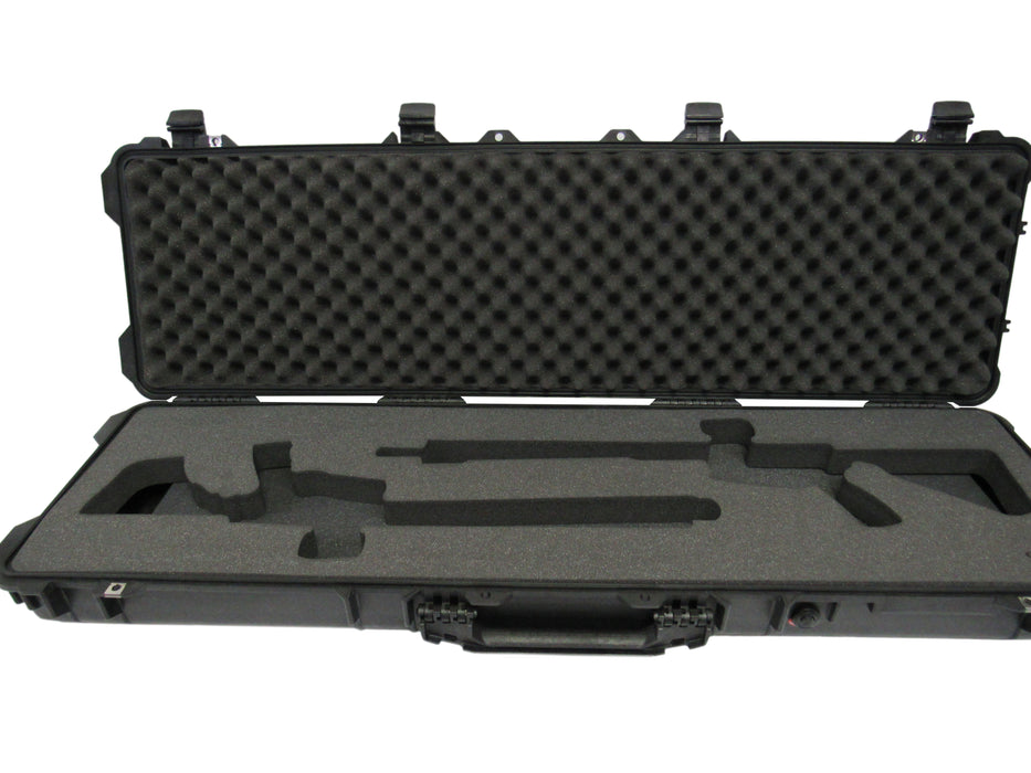 Pelican 1750 case Foam Insert for 2 Rifle (Polyethylene Foam