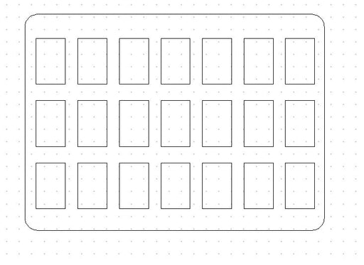 Replacement Foam Inserts Set for Zero Halliburton Case 21 x 13 (4 Pi —  Cobra Foam Inserts and Cases