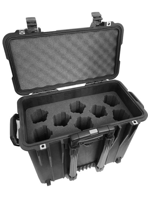 Pelican Case 1510 Range Case Foam Insert for 7 Handguns and Magazines —  Cobra Foam Inserts and Cases