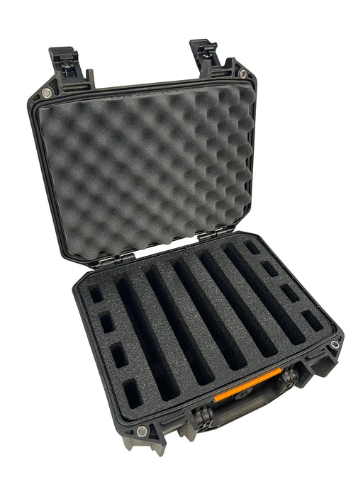 5 Pistol 18 Magazine Storage Foam Insert For V300 Vault Case By Pelican  2  Piece Set Pre-Cut Military Grade Polyethylene Foam Base Insert And Lid  Liner (Case Not Included) 