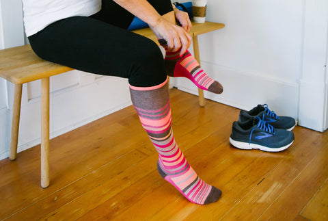 How to Put on Compression Socks