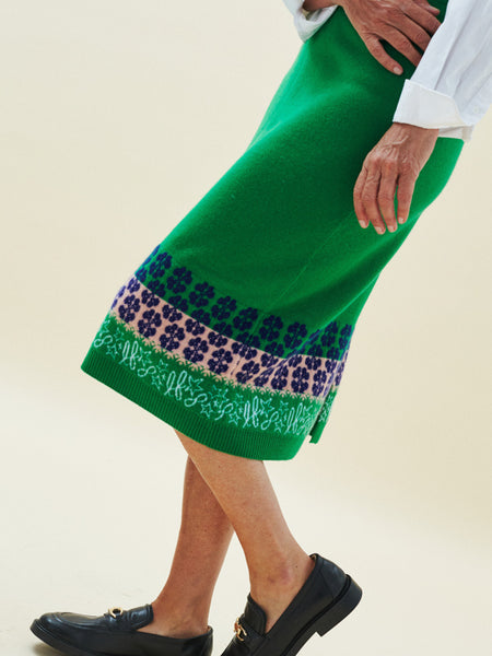 louren lakeside jacquard pencil skirt eva.gov.co