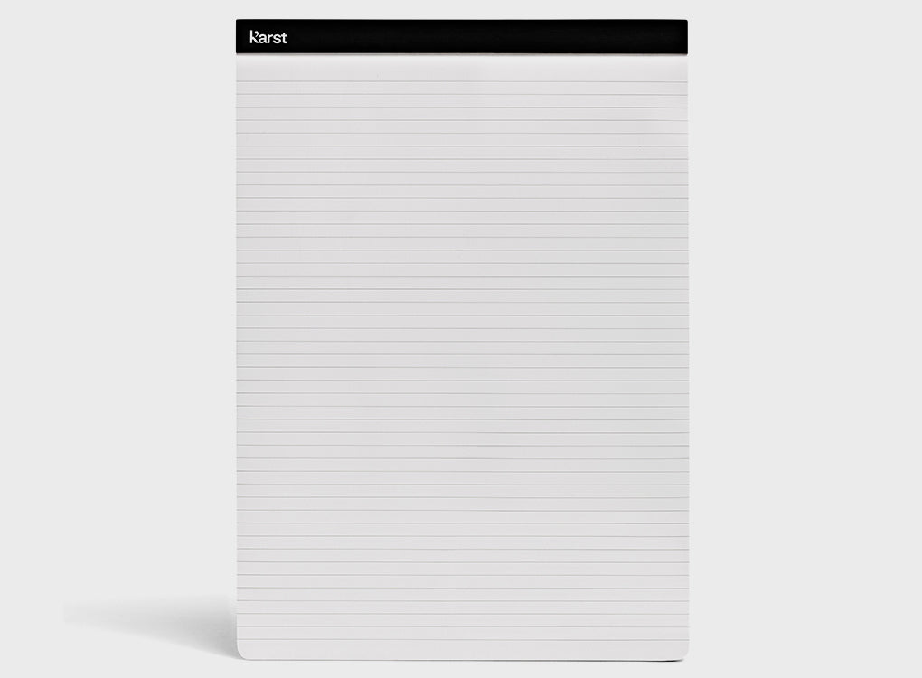 Karst notepad a4, lined. available in a4, a5, a6