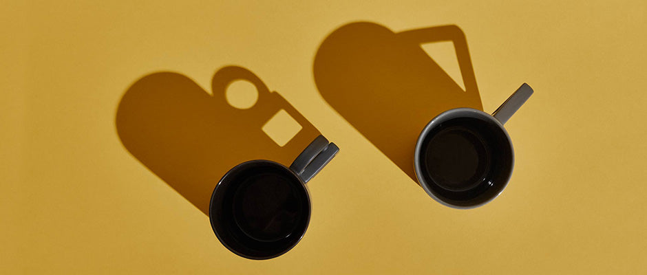 Aandersson Design Shape Handle Mugs - MOXON