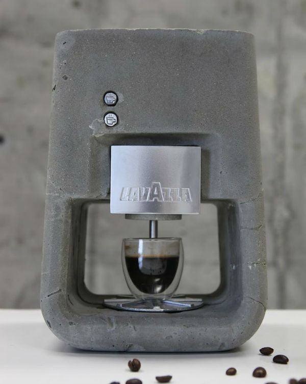 Lavazza Concrete Coffee Machine Design