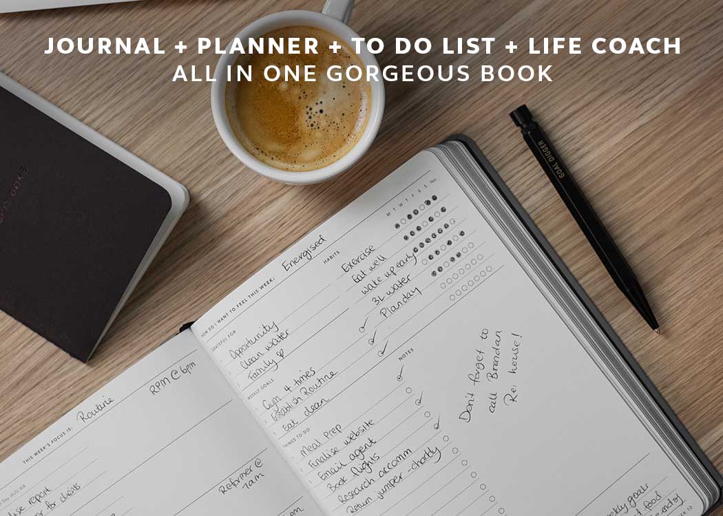 21 Goal Diary By Migoals The Ultimate Goals Journal Planner Moxon London