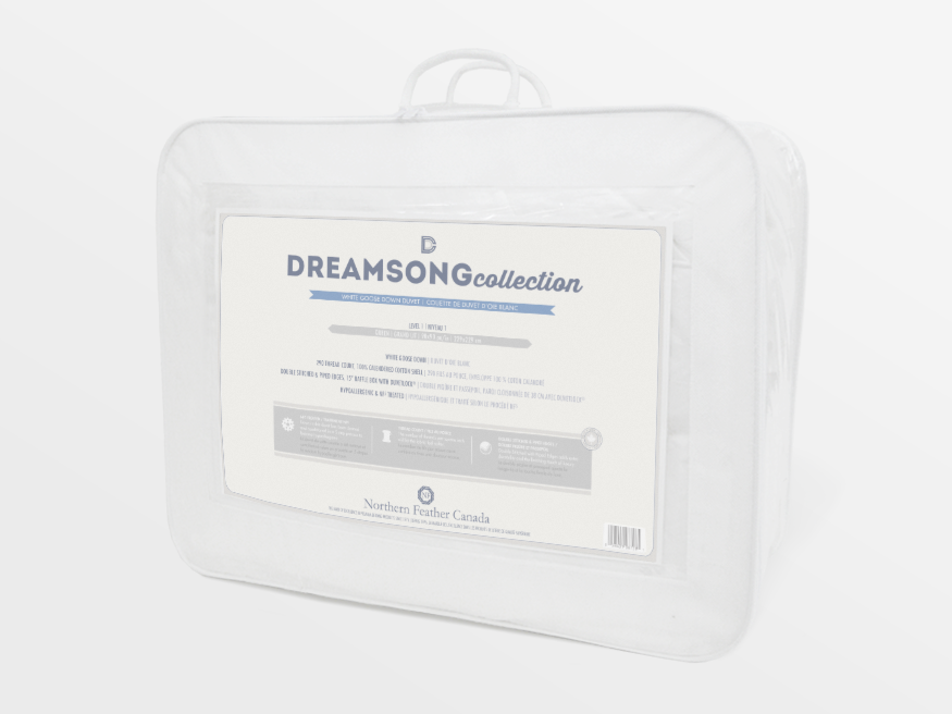 White Goose Down Dreamsong Duvet Northern Feather Dreammakers