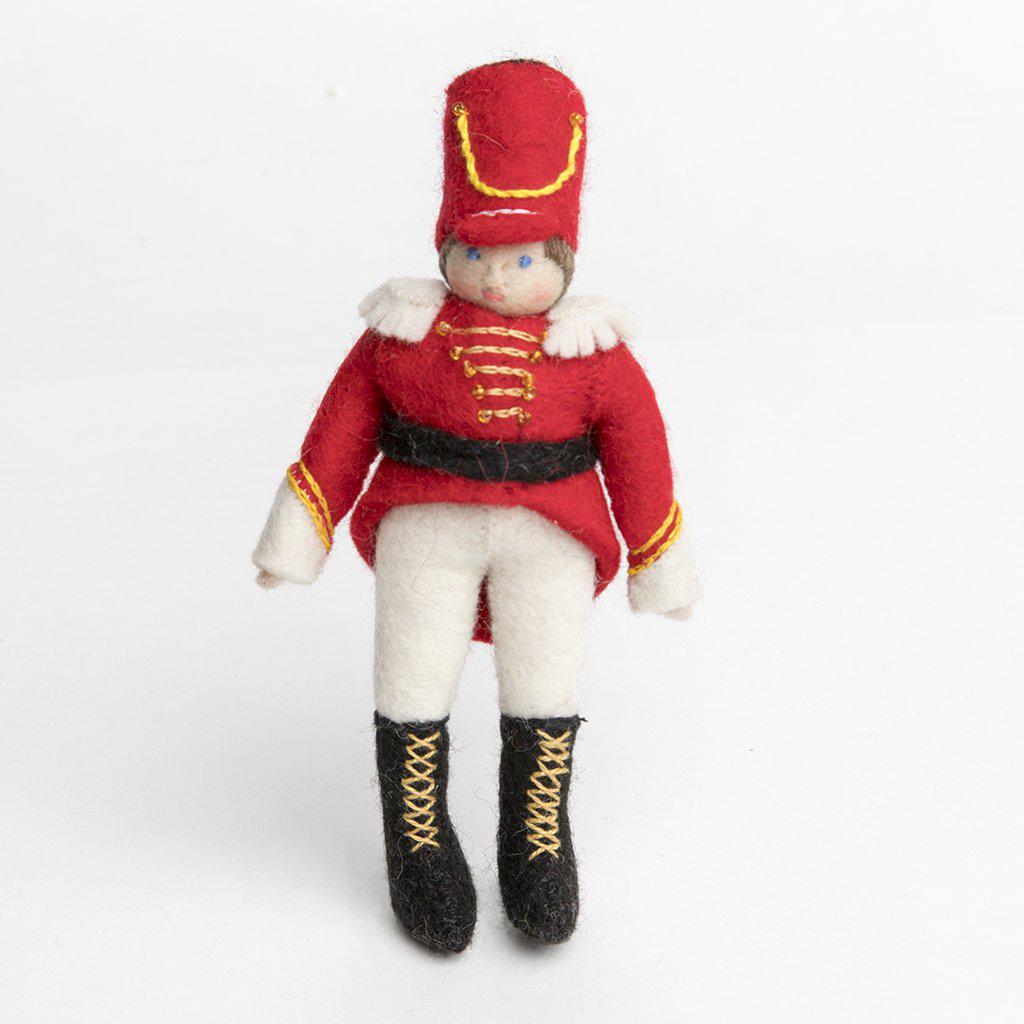 stuffed nutcracker doll