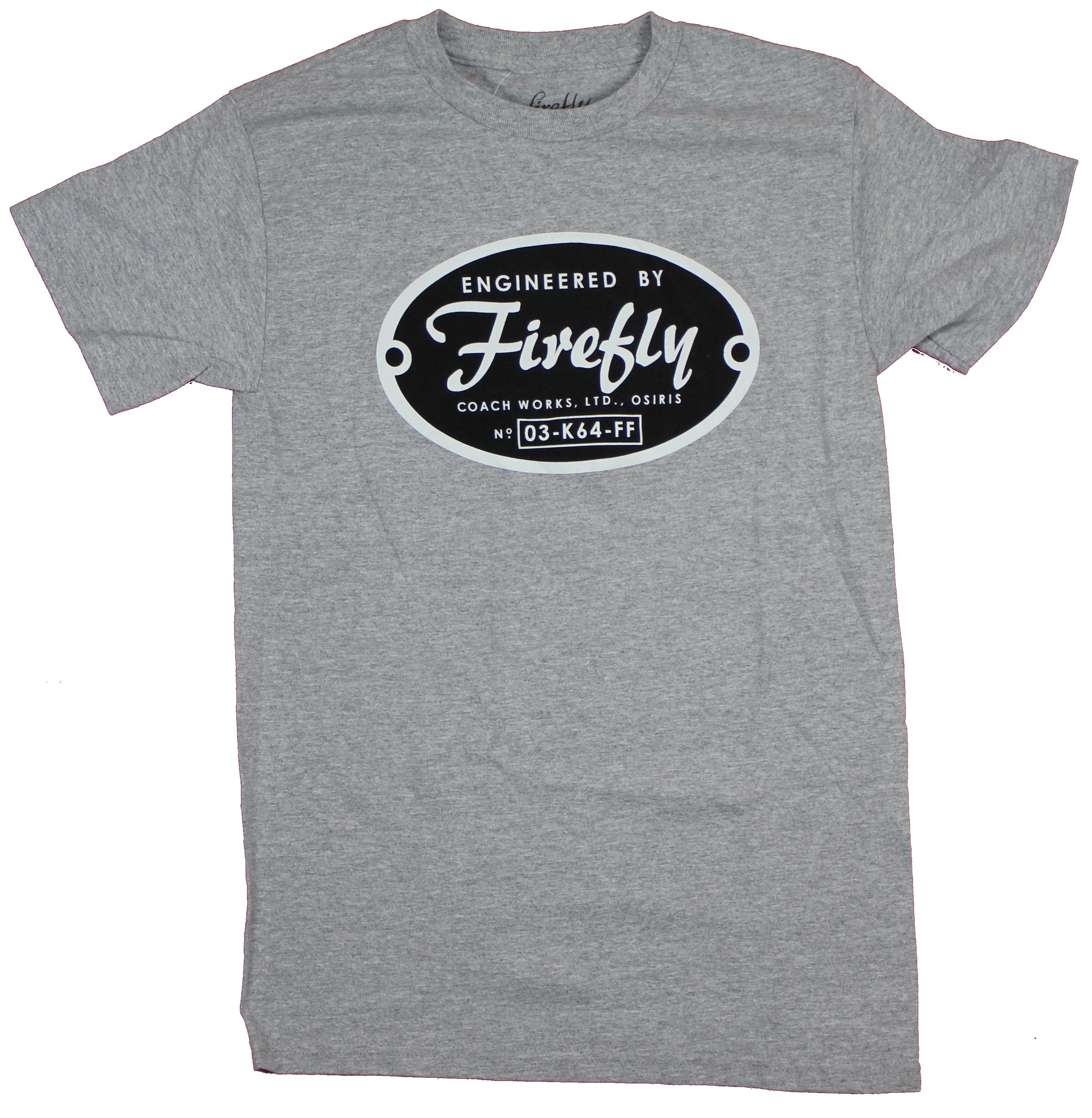 Firefly Serenity Mens T-Shirt - Engineered By Firefly