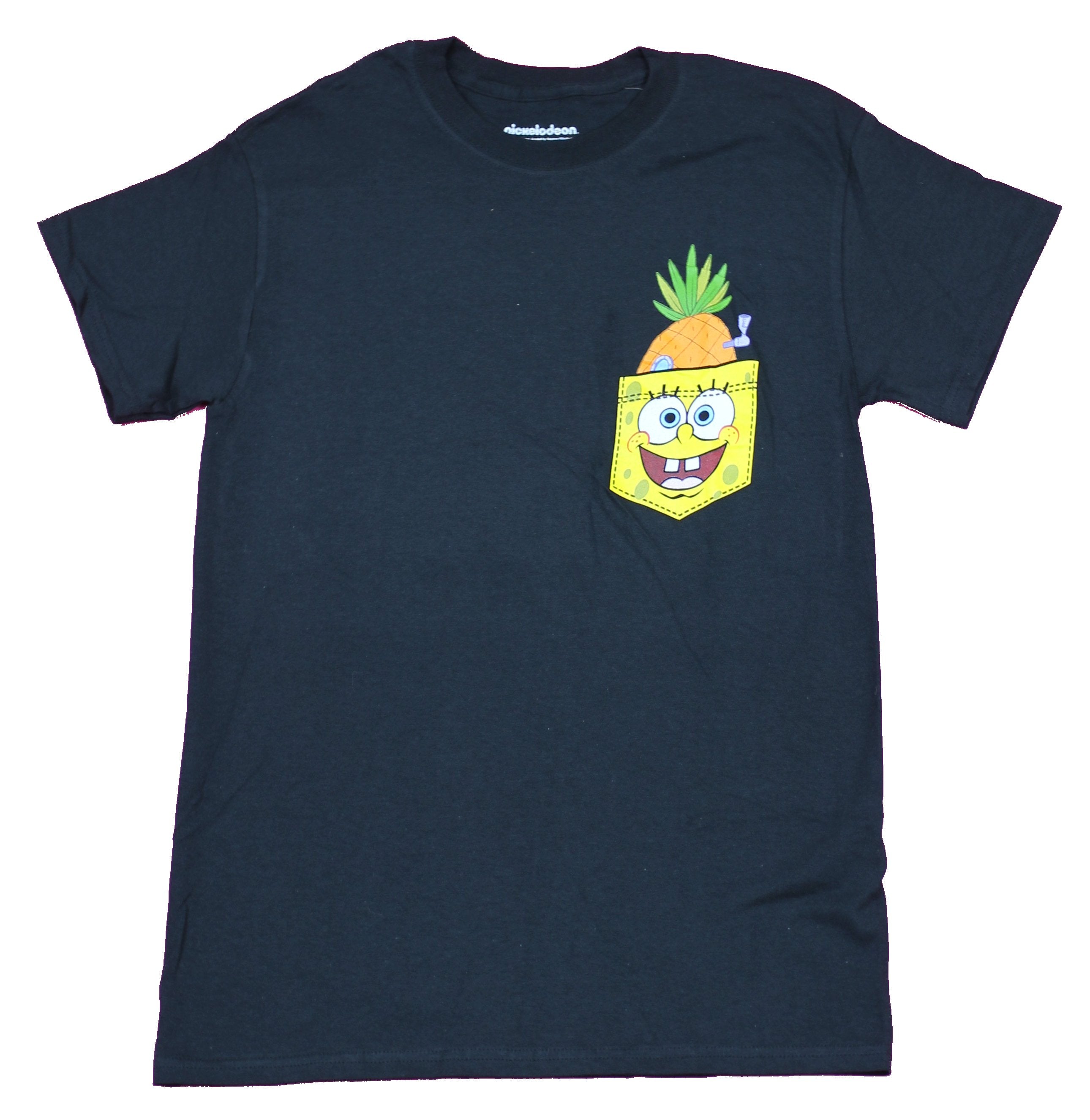 vans pineapple pocket tee