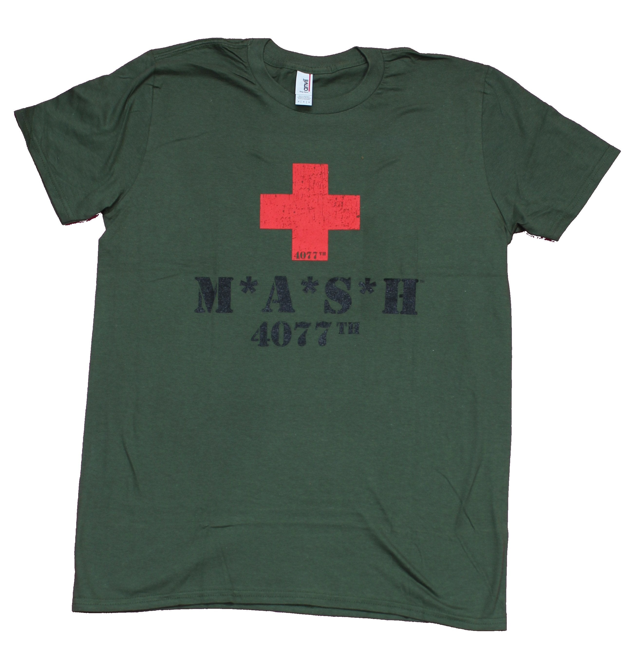 Mash Mens T-Shirt - Mash 4077th Red Cross Image