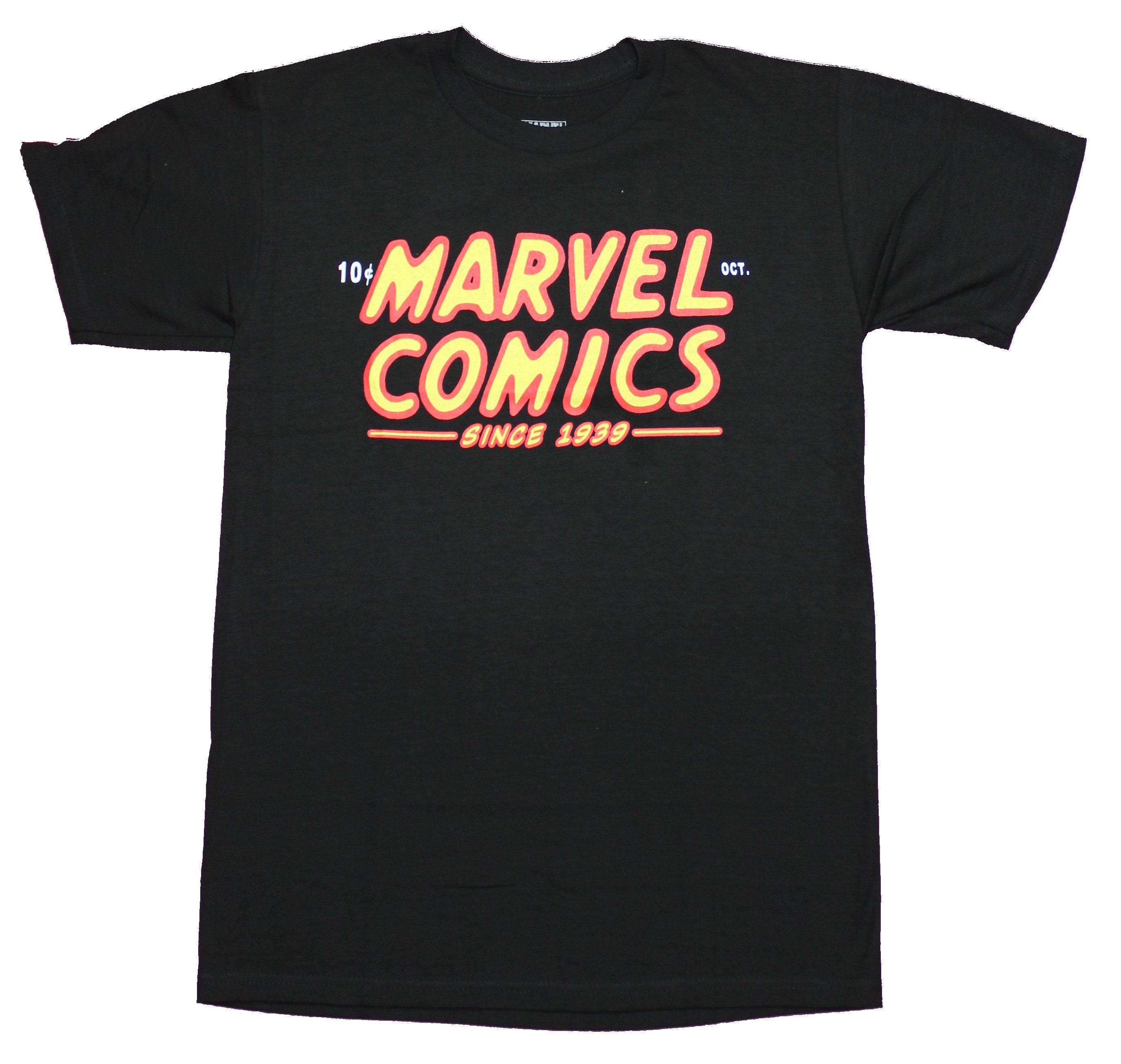 Marvel Comics Mens T-shirt Marvel Comics Since 1939 Original Logo