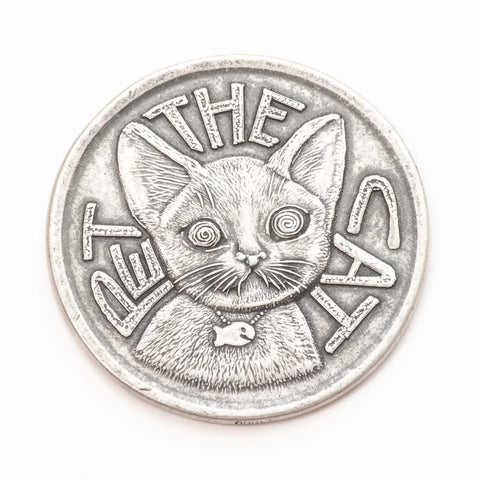 pet the cat silver