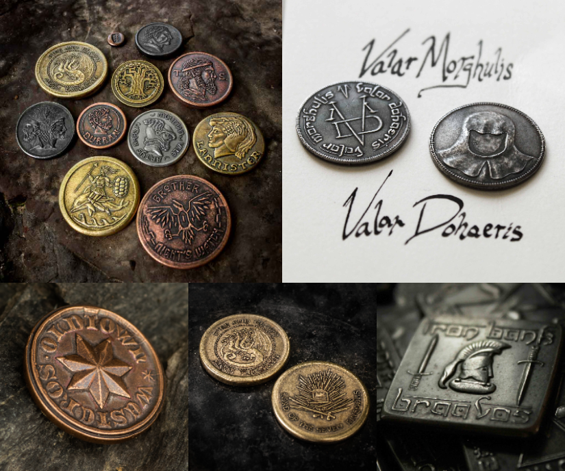 A Game of Thrones coins | Shire Post Mint