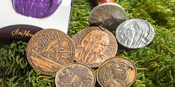 Labyrinth Coins Wax Seals and Necklaces by Shire Post Mint | Jim Henson's Labyrinth Gifts