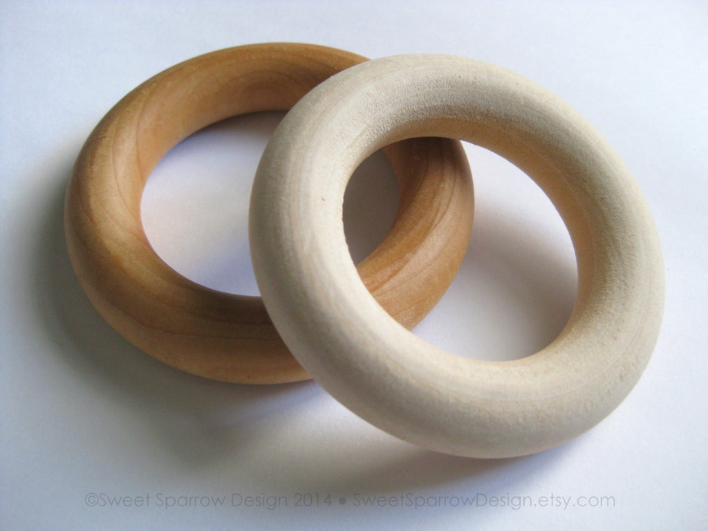 wooden teething rings canada