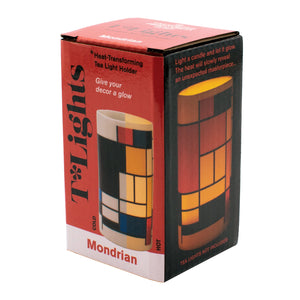 Mondrian T-Light Holder - Asheville Art Museum Store