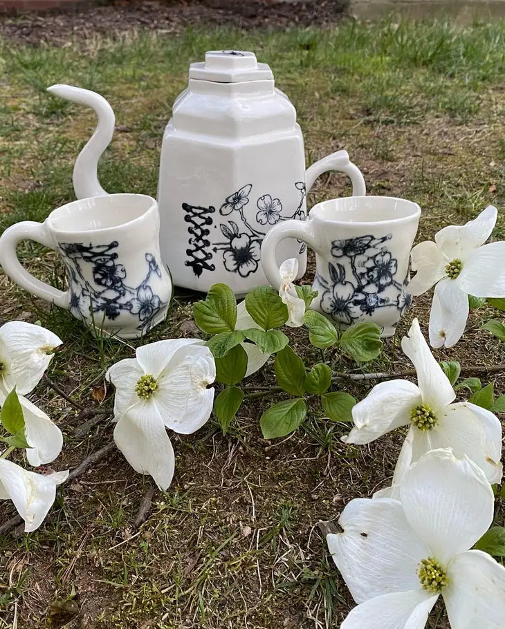 Porcelain Teapot By Morgan McCarver