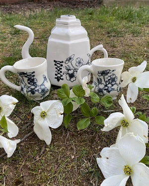 Porcelain Teapot By Morgan McCarver - Asheville Art Museum Store